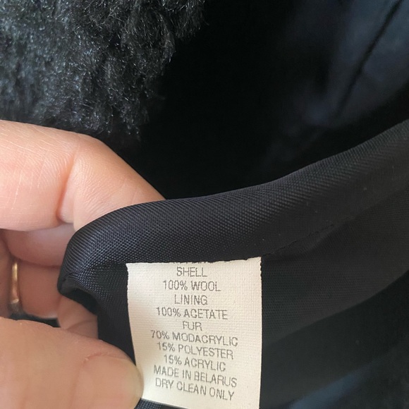 100% wool dress coat